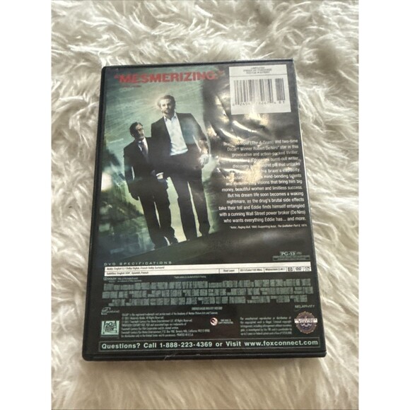 Limitless (DVD, 2011) Thriller Sci-fi Suspense Drama Action - Picture 2 of 4